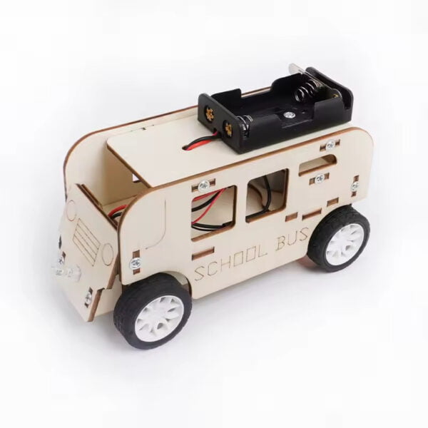 Ξύλινο Σχολικό Λεωφορείο