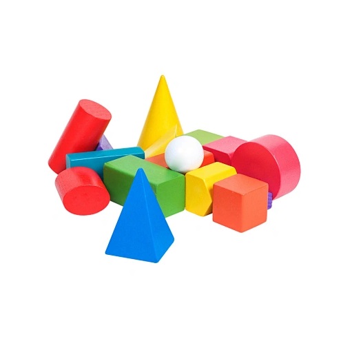 Ξύλινα Γεωμετρικά Στερεά 16 τεμάχια