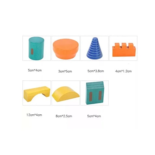 Σετ Ξύλινο Κάστρο 69 τεμ. - Image 5