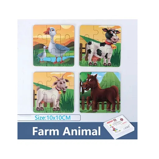 Σετ Ξύλινα Παζλ - Image 8