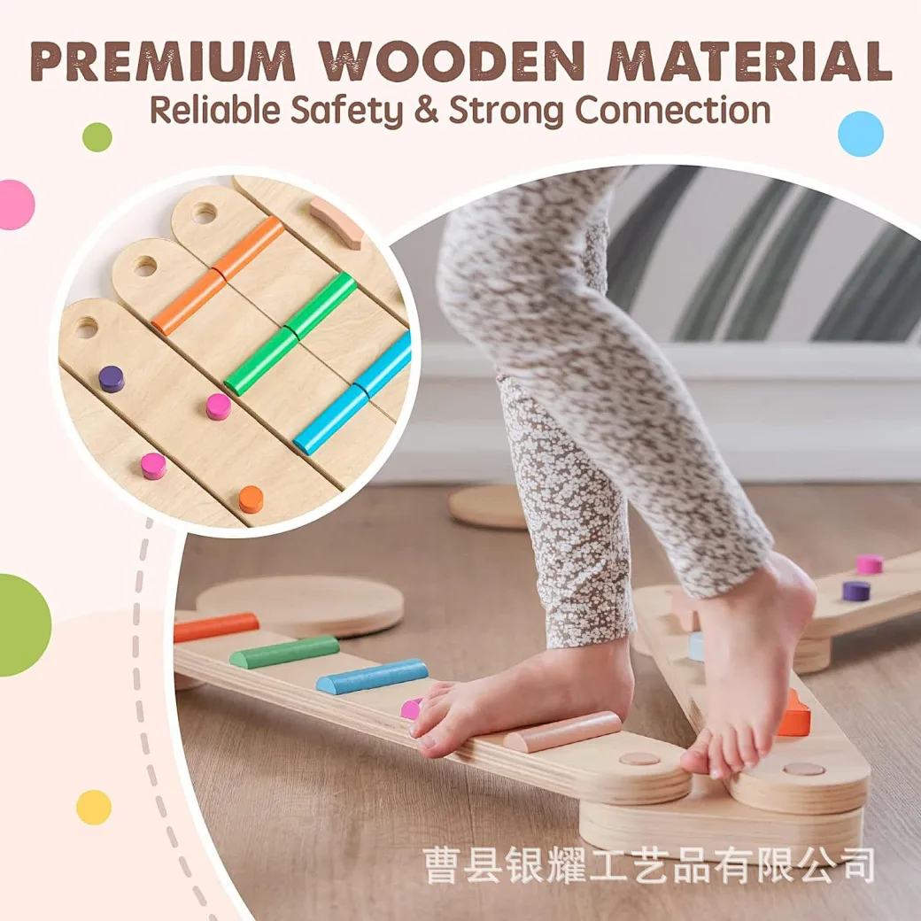 Ξύλινη Δοκός Ισορροπίας - Image 2