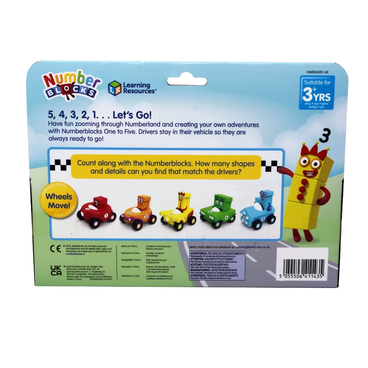 Numberblocks Mini Vehicles Set - Image 14