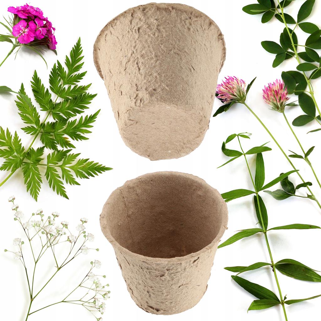 Βιοδιασπώμενα Γλαστράκια Σποράς – Σετ 10 Τεμαχίων - Image 2