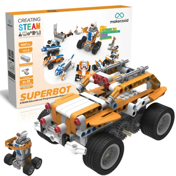 SUPERBOT 26-in-1 Coding Robot Kit