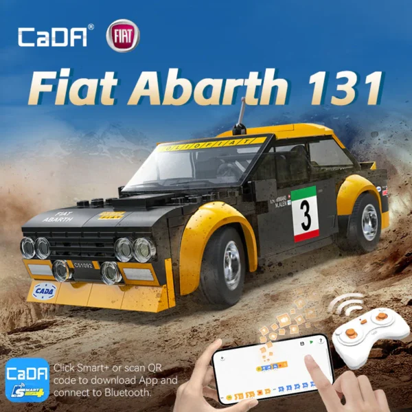 Fiat Abarth 131 Smart RC - Dual Mode Control