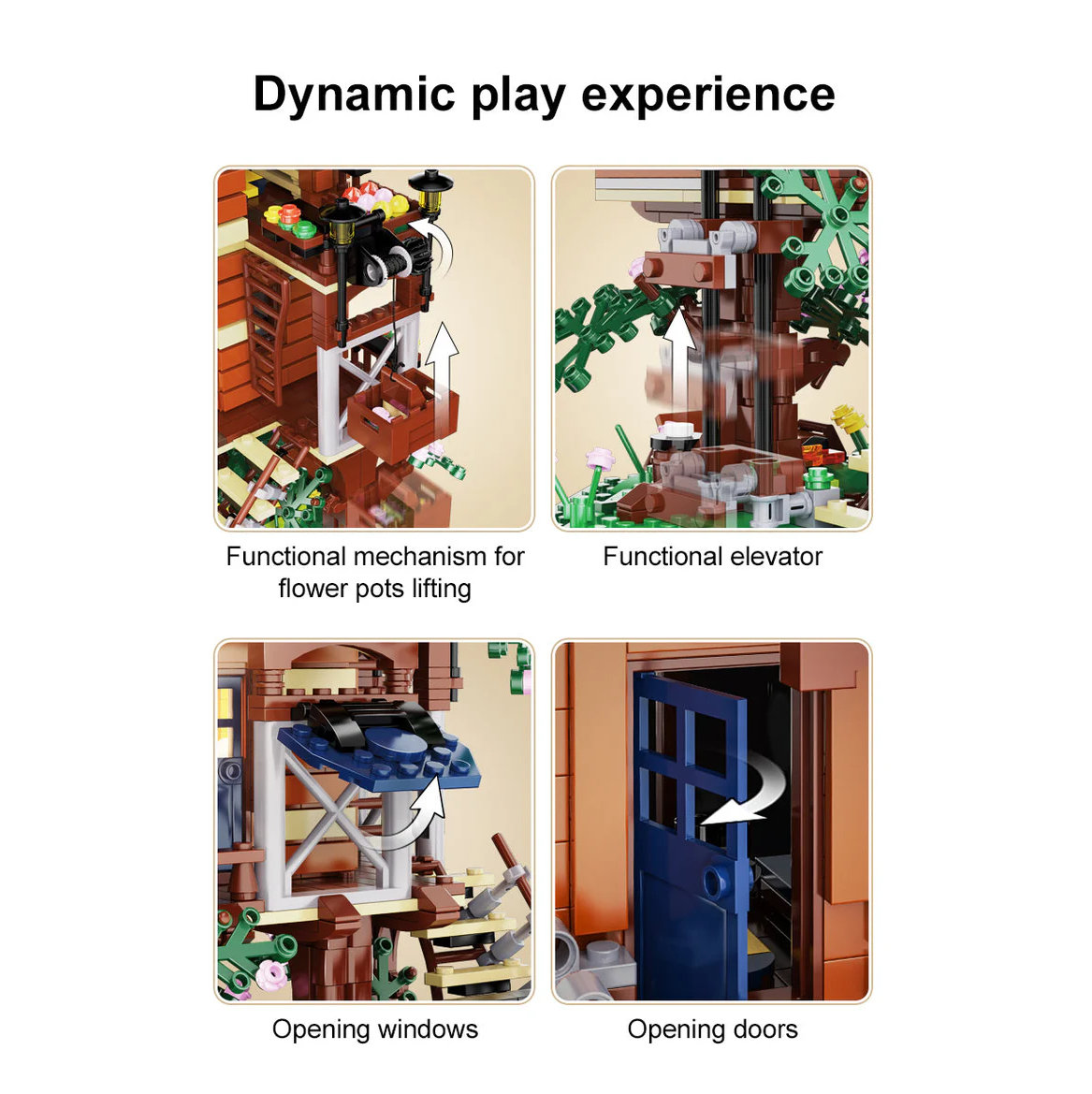 Δεντρόσπιτο 4 Εποχών με LED - Image 4