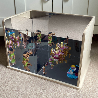 Wooden Exploratory Mirror - Image 3