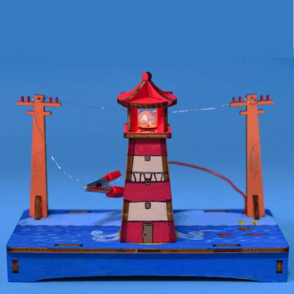 Φάρος με Ηλεκτρικό Κύκλωμα & LED Φωτισμό