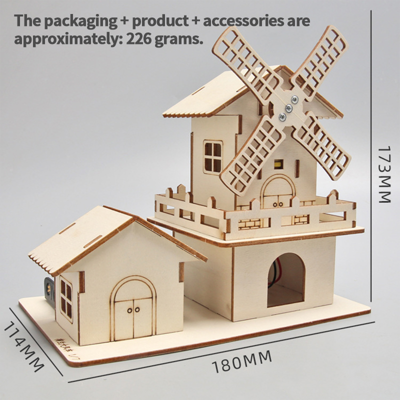 Wooden Windmill Kit - Image 5