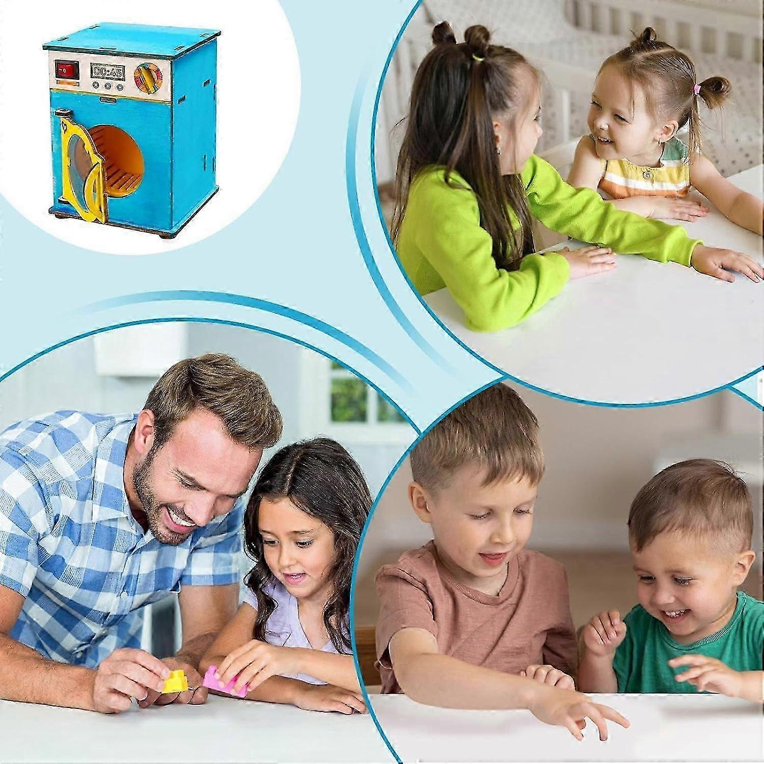 Ξύλινο Κιτ Πλυντηρίου Ρούχων με ηλεκτρικό κύκλωμα - Image 3