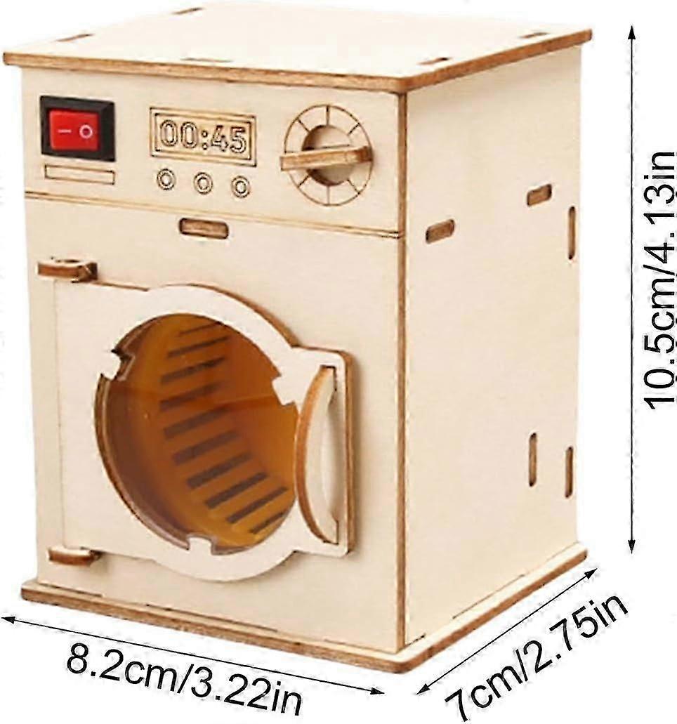 Ξύλινο Κιτ Πλυντηρίου Ρούχων με ηλεκτρικό κύκλωμα - Image 4