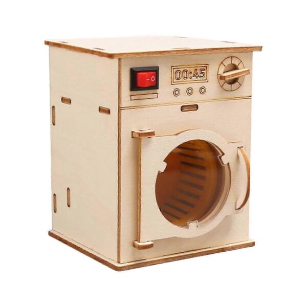 Ξύλινο Κιτ Πλυντηρίου Ρούχων με ηλεκτρικό κύκλωμα