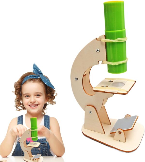 Ξύλινο Μικροσκόπιο DIY