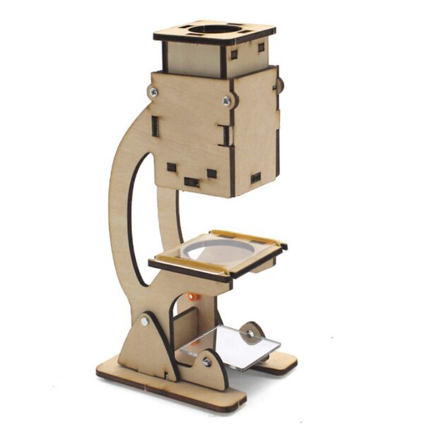 DIY Ξύλινο Μικροσκόπιο