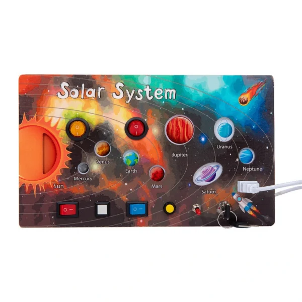 Solar System LED busy board