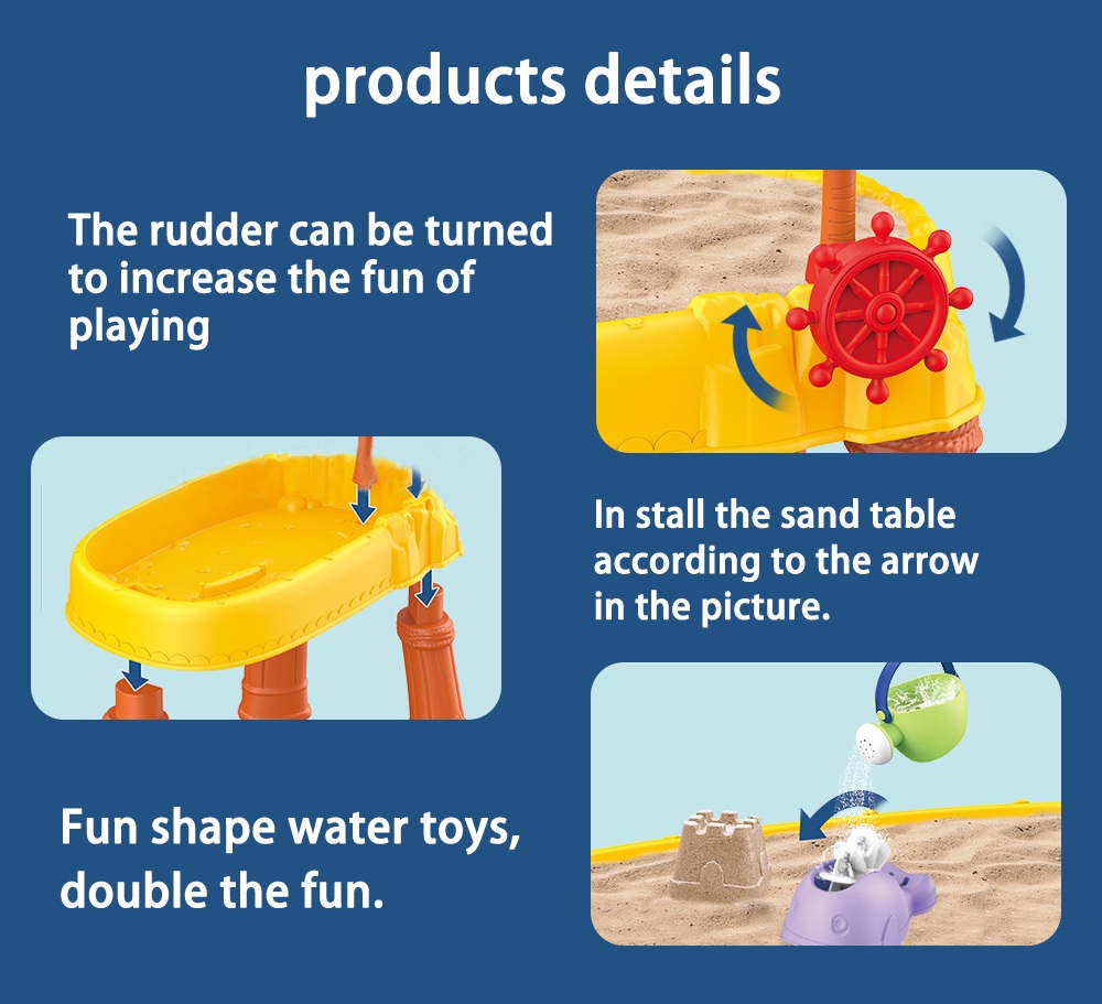 Τραπέζι Δραστηριοτήτων 2 σε 1 (sand and water) - Image 4