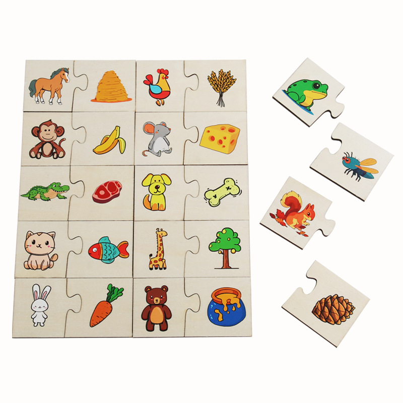 Ξύλινο Πάζλ 12 Ζευγαριών - Image 3