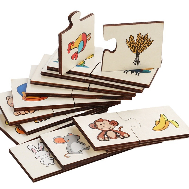 Ξύλινο Πάζλ 12 Ζευγαριών - Image 2