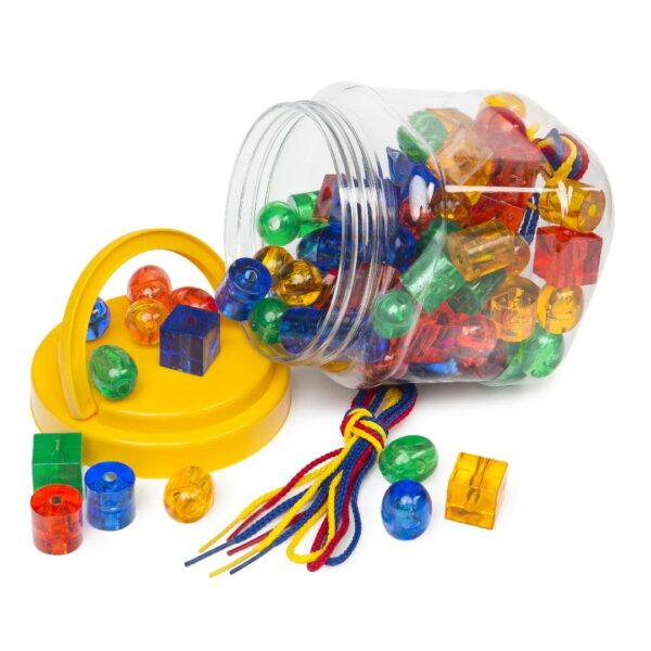 Transparent Threading Beads Set