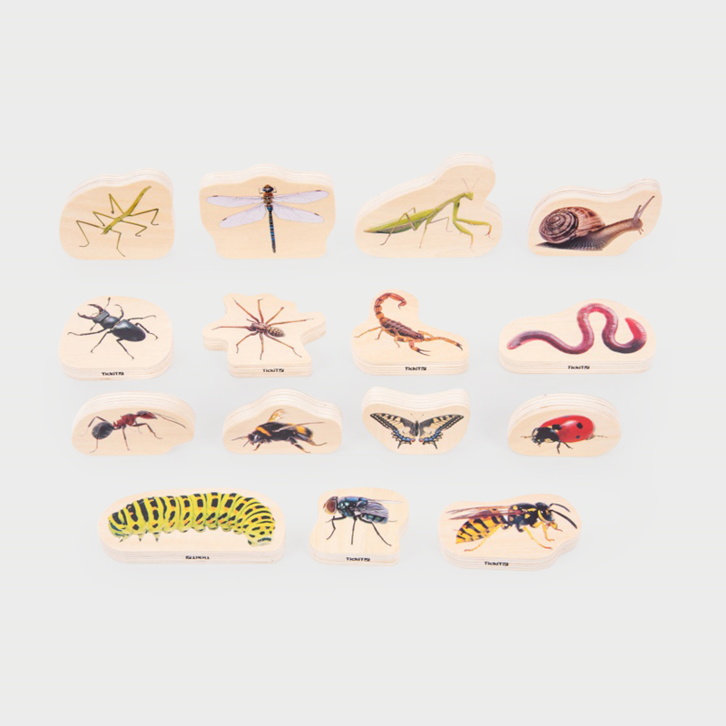 Ξύλινα Ζωάκια 15 τεμ - Image 2