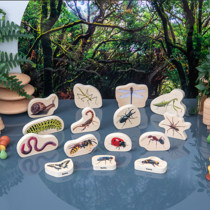 Ξύλινα Ζωάκια 15 τεμ - Image 4