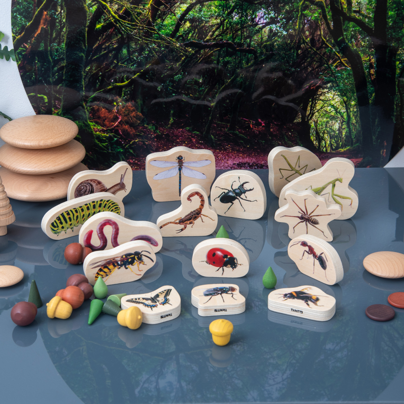 Ξύλινα Ζωάκια 15 τεμ - Image 5