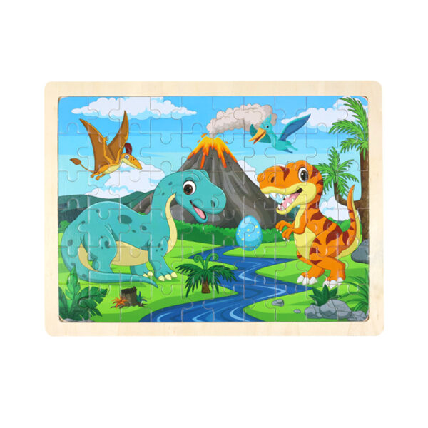 Ξύλινα Παζλ Σετ των 3