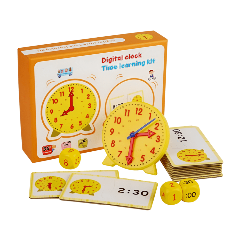 Μαθαίνοντας την Ώρα - Digital Clock Time Learning Kit