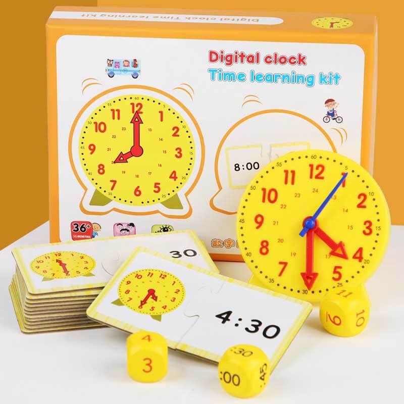 Μαθαίνοντας την Ώρα - Digital Clock Time Learning Kit - Image 3