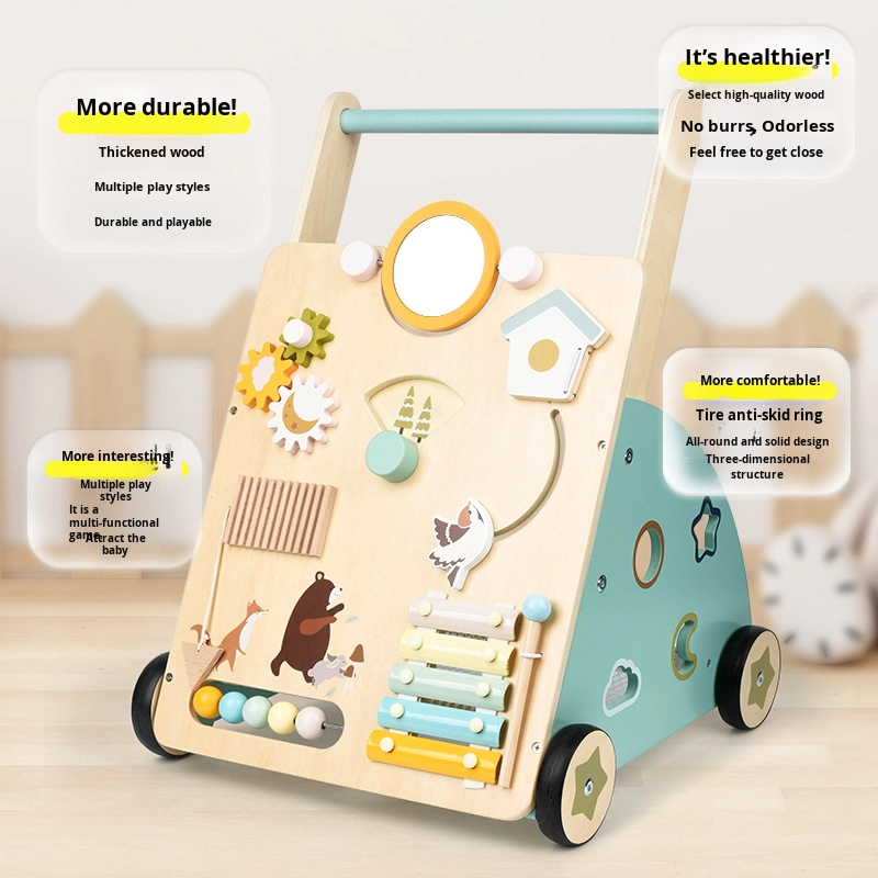 Ξύλινη Περπατούρα Δραστηριοτήτων Montessori - Image 3