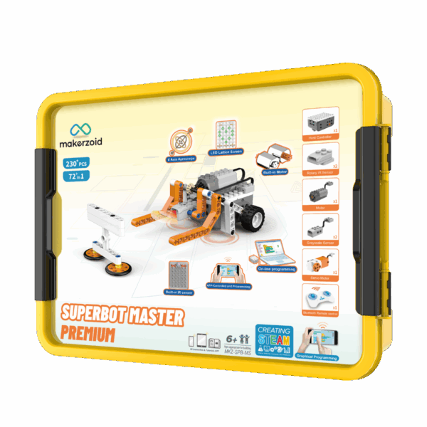 Superbot Master Premium – STEM Ρομποτικό Σετ Διαγωνισμών