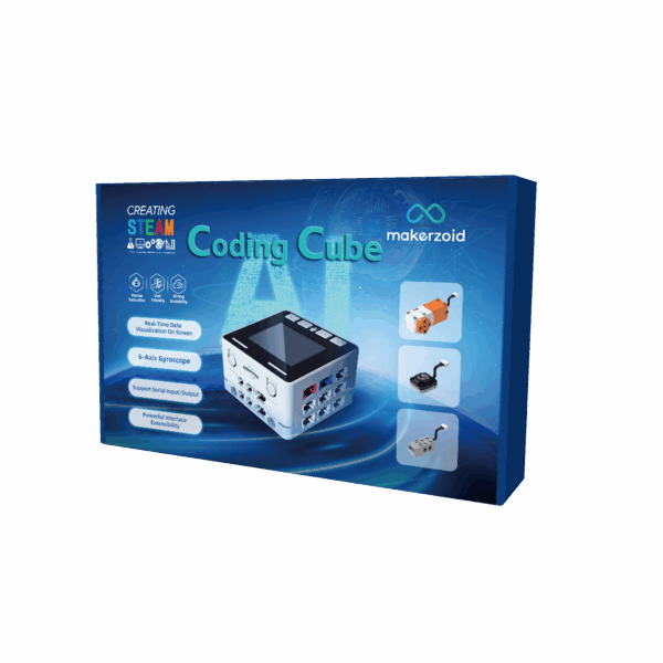 Coding Cube – Εγκέφαλος Ρομποτικών Κατασκευών STEM