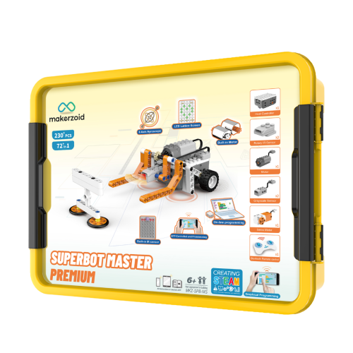 Superbot Master Premium – STEM Ρομποτικό Σετ Διαγωνισμών