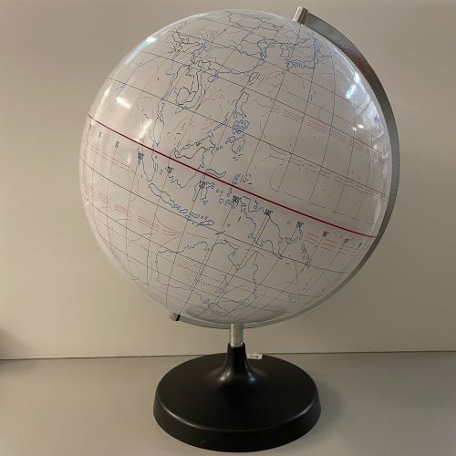 Υδρόγειος Σφαίρα Λευκή 32cm