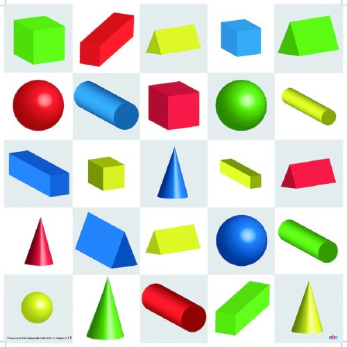 BeeBot και BlueBot Πίστα 3D Σχημάτων