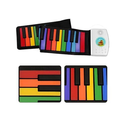 Hand Roll Silicone Piano