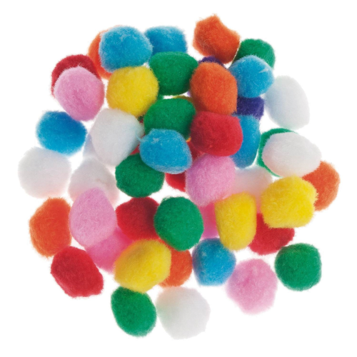 Pom-Pom 50τεμ διαφόρων χρωμάτων