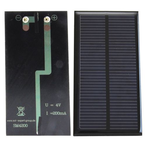 Φωτοβολταϊκό 4V 200mA (120x65mm)