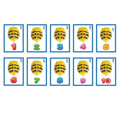 BeeBot – Κάρτες A6 Αριθμών για Πρόσθεση Αφαίρεση 10τεμ