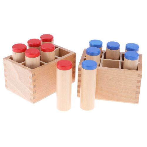 Ξύλινο Σετ Κυλίνδρων Ήχου Montessori